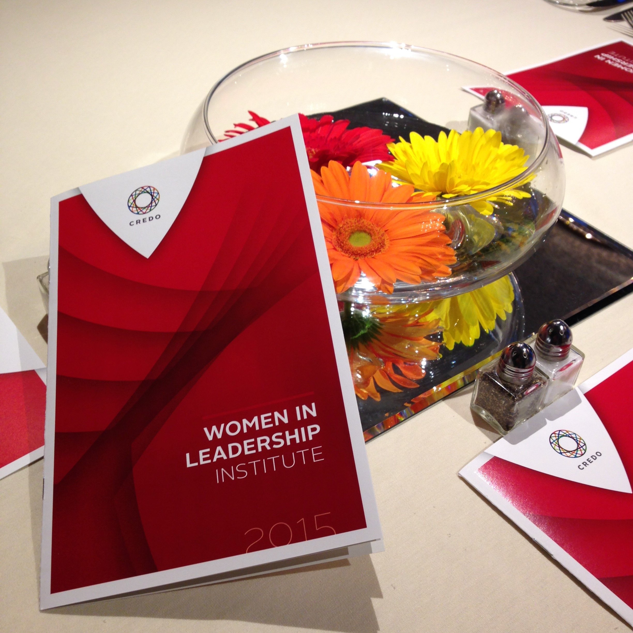 CWLI 2015 program and table setting